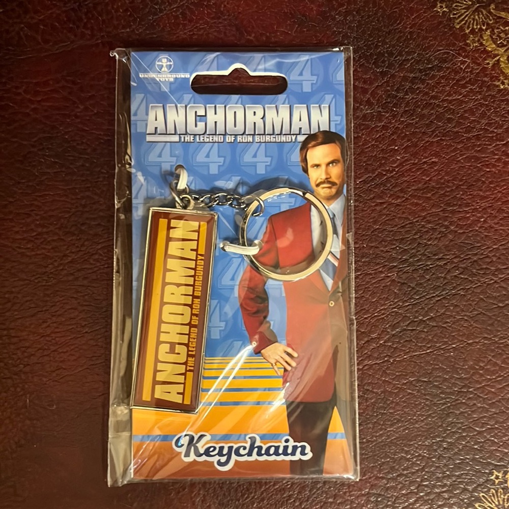Anchorman keychain